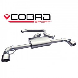 VW35 Cobra Sport Volkswagen VW Golf GTI MK6 (5K) 2009-12 Cat Back System (Non-Resonated), Cobra Sport, VW35